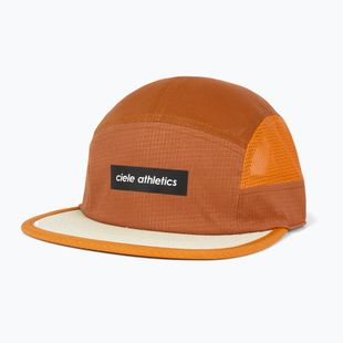Basecap Ciele Athletics GOCap Field Iconic Bar ginger bread/sunset