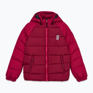 Isolierte Jacke Kinder LEGO Lwjipe 704 dark red