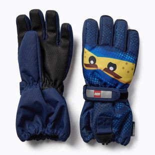 LEGO Lwagan 807 dunkelblaue Kinderhandschuhe