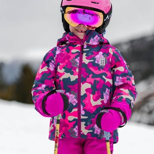 Kinder-Skijacke LEGO Lwjaz 808 fuchsia