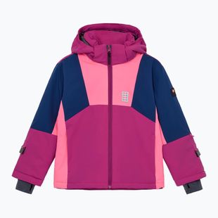 Kinder-Skijacke LEGO Lwjaz 801 fuchsia