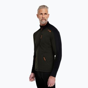 Herren-Skifleece Dovre Midlayer Full Zip khaki