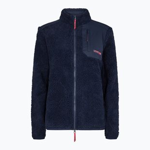 Fleecejacke für Damen Dovre Teddy Fleece navy