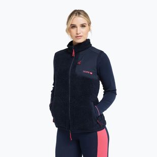 Damenweste Dovre Teddy Fleece navy