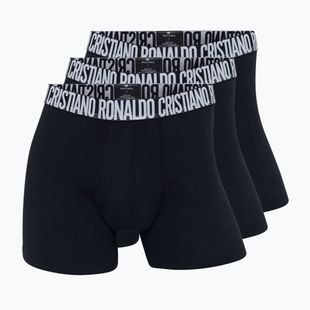 Herrenboxershorts CR7 Basic Trunk 3 pack black