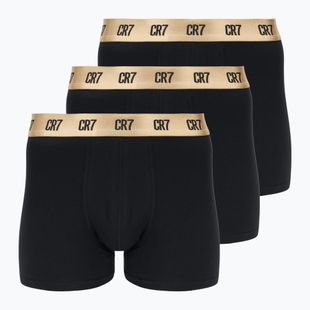 Herrenboxershorts CR7 Basic Trunk 3er-Pack black
