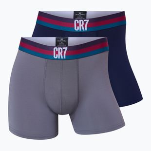 CR7 Fashion Trunk Micro Herren Boxershorts 2 Paar 457 multicolour