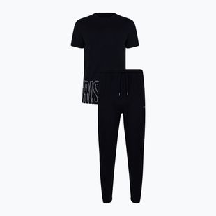 Herren Schlafanzug CR7 Pyjama Short black