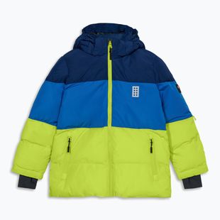 Kinder-Skijacke Lego Lwjaz 805 lime green