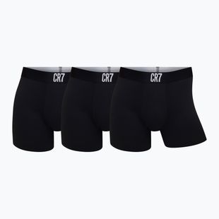 Herrenboxershorts CR7 Trunk Airmesh 3 pack black
