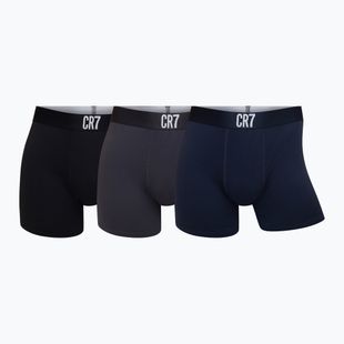 Herrenboxershorts CR7 Trunk Airmesh 3 pack multicolour