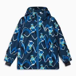 Kinder-Skijacke LEGO Lwjian 704 dark blue