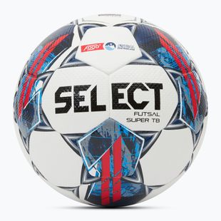 Fußball SELECT Futsal Super TB FIFA Fogo Ekstraklasa v24 white/red Größe 4