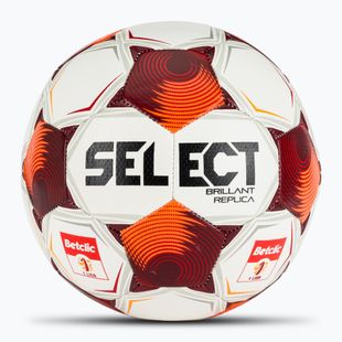 Fußball SELECT Brillant Replica Betclic v25 white/red Größe 4