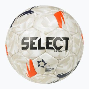 Handballball SELECT Ultimate EHF European League V26 Replica rozmiar 3 white/black/orange