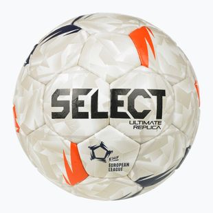 Handballball SELECT Ultimate EHF European League V26 Replica rozmiar 1 white/black/orange