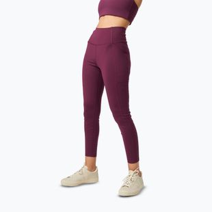 Trainingsleggings Damen Girlfriend Collective Pocket plum
