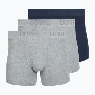 Thermo-Boxershorts für Herren Dovre Tights 3 pack grey
