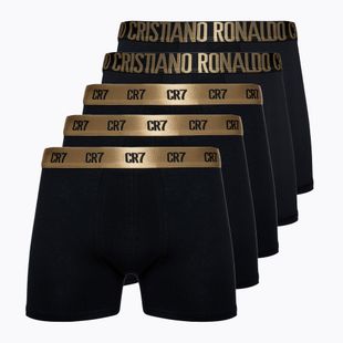 Herren CR7 Basic Trunk Boxershorts 5 Paar gold