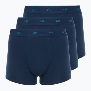 Boxershorts Herren CR7 Bamboo Trunk FSC 3 Paar navy