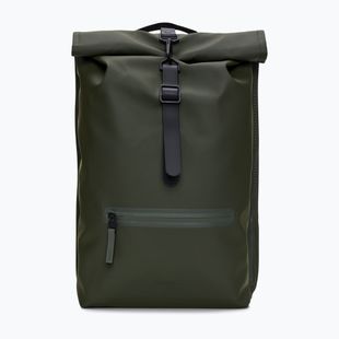 Cityrucksack Rains Rucksack Rolltop 13 + 4 l green