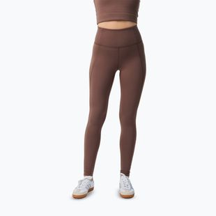 Trainingsleggings Damen Girlfriend Collective Compressive porcini