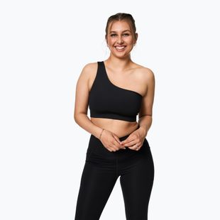Sport-BH Girlfriend Collective Bianca One Shoulder black