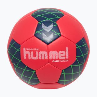 Handballball Hummel Classic Energizer red/marine/green size 0