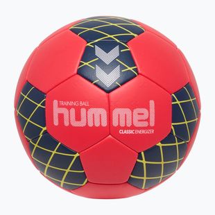 Handballball Hummel Classic Energizer off white/light blue/marine size 2