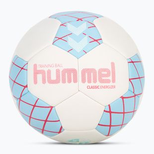 Handball Hummel Classic Energizer off white/light blue/yellow Größe 3