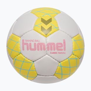 Handballball Hummel Classic Training HB white/yellow/blue size 1