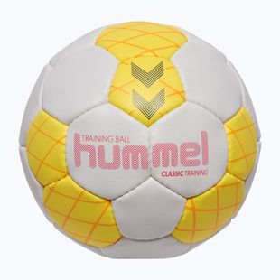 Handballball Hummel Classic Training HB white/yellow/blue size 2