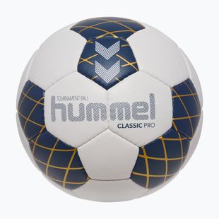 Handballball Hummel Classic Pro HB off white/marine/gold size 3