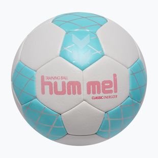 Handballball Hummel Classic Energizer off white/light blue/marine size 1