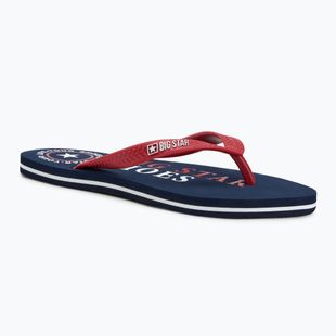BIG STAR Herren-Flip-Flops LL174428 marineblau