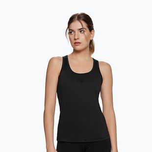 Damen-Workout-Tanktop Cardio Bunny Dry schwarz