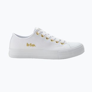Damen-Sneaker Lee Cooper LCW-26-02-4056LA white/gold