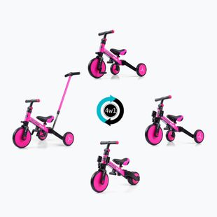 Milly Mally 4in1 Dreirad Optimus Plus rosa