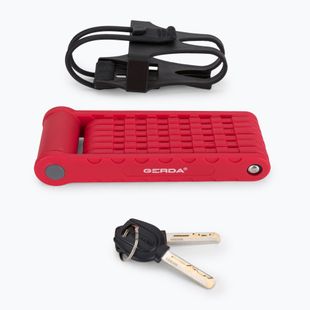 Gerda Fold Lite 950V Fahrradschloss rot 0SF00095000.MXV2YP