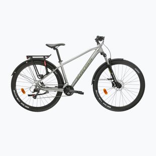 Mountainbike KROSS Hexagon 4.0 EQ 29" Silber/Grün/Glanz