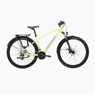 Mountainbike KROSS Hexagon 2.0 EQ 27,5" Limonengrün/Blau/Glanz