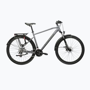 Mountainbike KROSS Hexagon 2.0 EQ 27,5" Grau/Dunkelgrau/Glanz