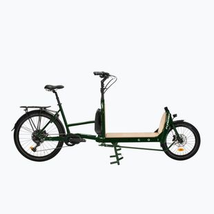 Elektrofahrrad KROSS E-Cargo Space Platform el. green/white/gloss