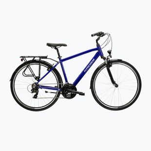 Herren-Trekkingrad KROSS Trans 1.0 navy blue/silver/gloss