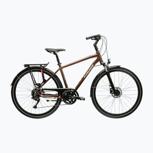 Herren-Trekkingrad KROSS Trans 5.0 brown/silver/gloss