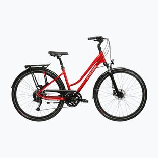 Damen-Trekkingrad KROSS Trans 5.0 In red/silver/gloss