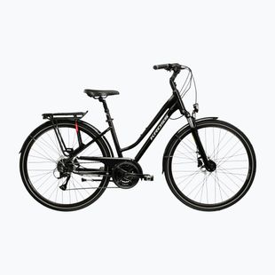 Damen-Trekkingrad KROSS Trans 4.0 In black/silver/gloss
