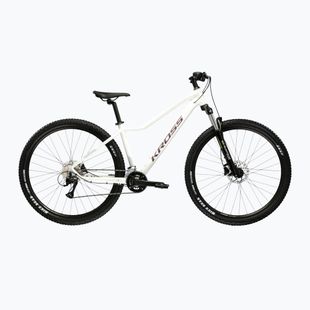 Mountainbike Damen KROSS Lea 4.0 W 27.5 Weiß/Lila/Glanz
