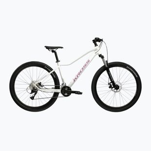 Damen-Mountainbike KROSS Lea 3.0 in 27.5 white/pink/gloss