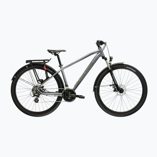 Mountainbike KROSS Hexagon 2.0 EQ 27,5" Grau/Dunkelgrau/Glanz